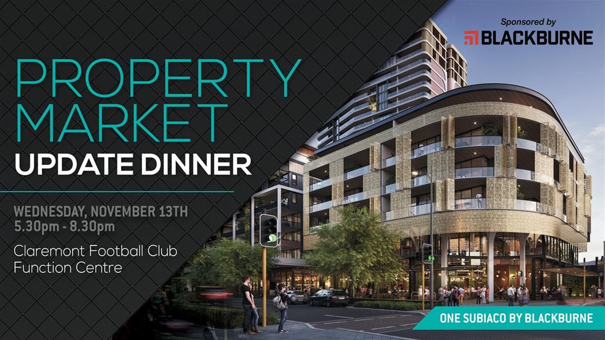 Wsba 19 Property Market Update Dinner Claremont Football Club Function Center Business Events In Subiaco Scoop Com Au